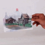 3D Lenticular Printed Mouse Pad