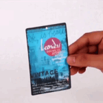 lenticular cloth tag